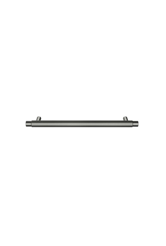 ÖPPEN ROUND PULL 200MM CABINET HANDLE (LINEAR KNURLED)