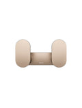 Meir Curvaé Double Robe Hook - Champagne
