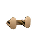 Meir Curvaé Double Robe Hook - PVD Lustre Bronze