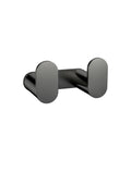 Meir Curvaé Double Robe Hook - Shadow Gunmetal