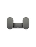 Meir Curvaé Double Robe Hook - Shadow Gunmetal