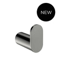 Meir Curvaé Single Robe Hook - Shadow Gunmetal