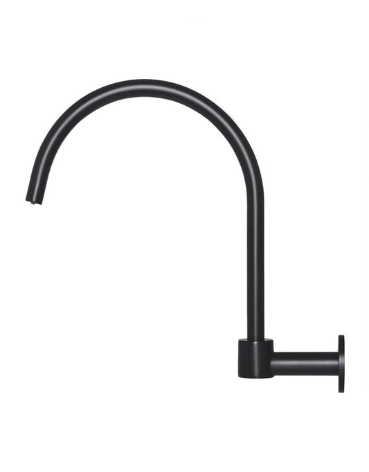 ROUND HIGH-RISE SWIVEL WALL SPOUT