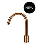 ROUND HOB MOUNTED SWIVEL SPOUT