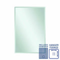 MS1280HND Rectangle 25mm Bevel Edge Mirror with Demister