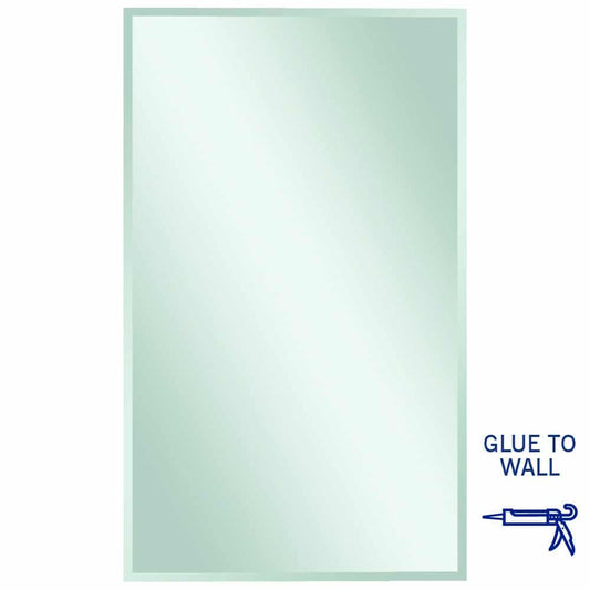 MS1590GT Rectangle 25mm Bevel Edge Mirror