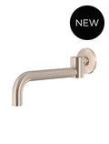 Meir Round Swivel Wall Spout - Champagne