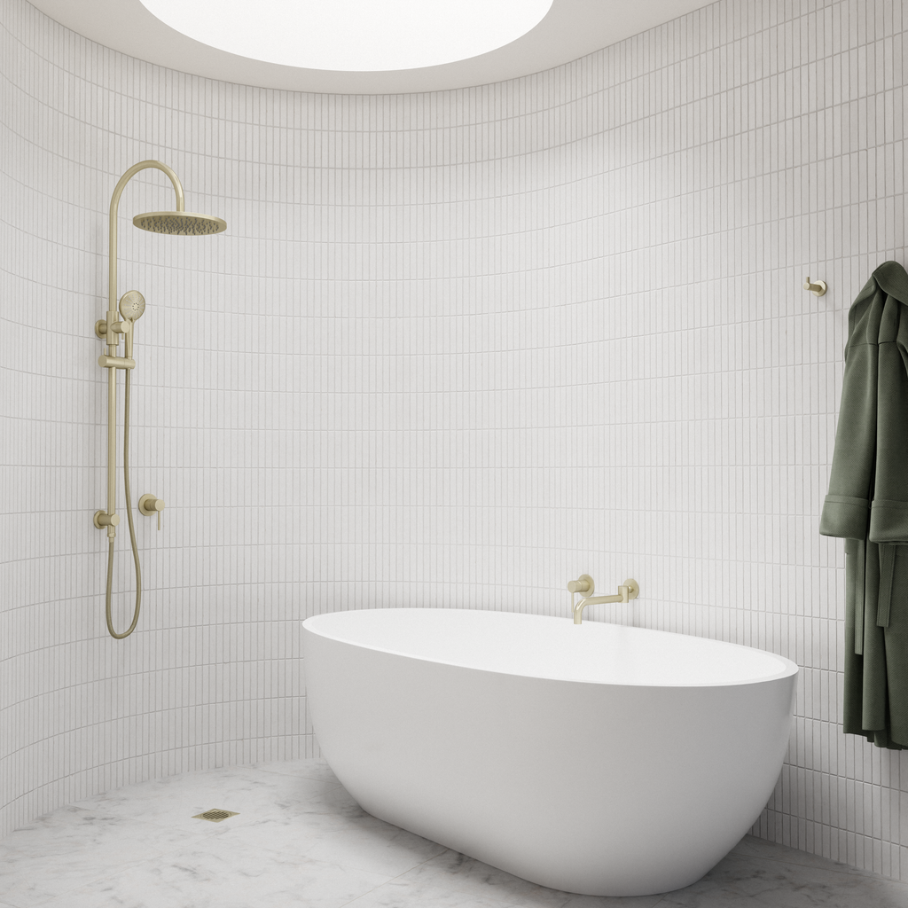 ROUND SWIVEL WALL SPOUT