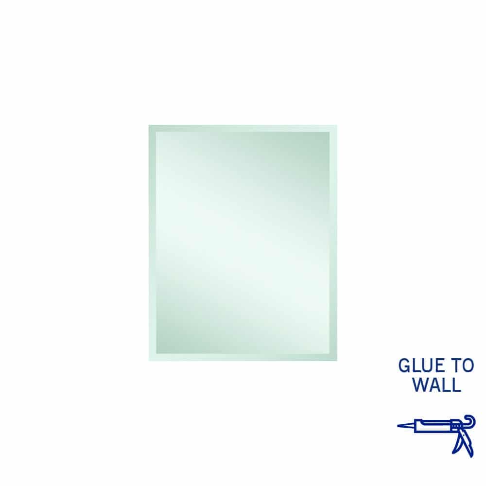 MS6075GT Rectangle 25mm Bevel Edge Mirror