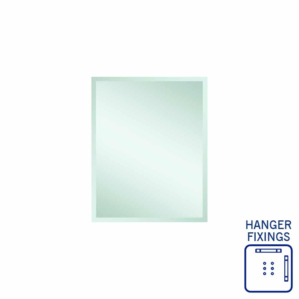 MS6075HN Rectangle 25mm Bevel Edge Mirror