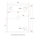 MS6075HN Rectangle 25mm Bevel Edge Mirror
