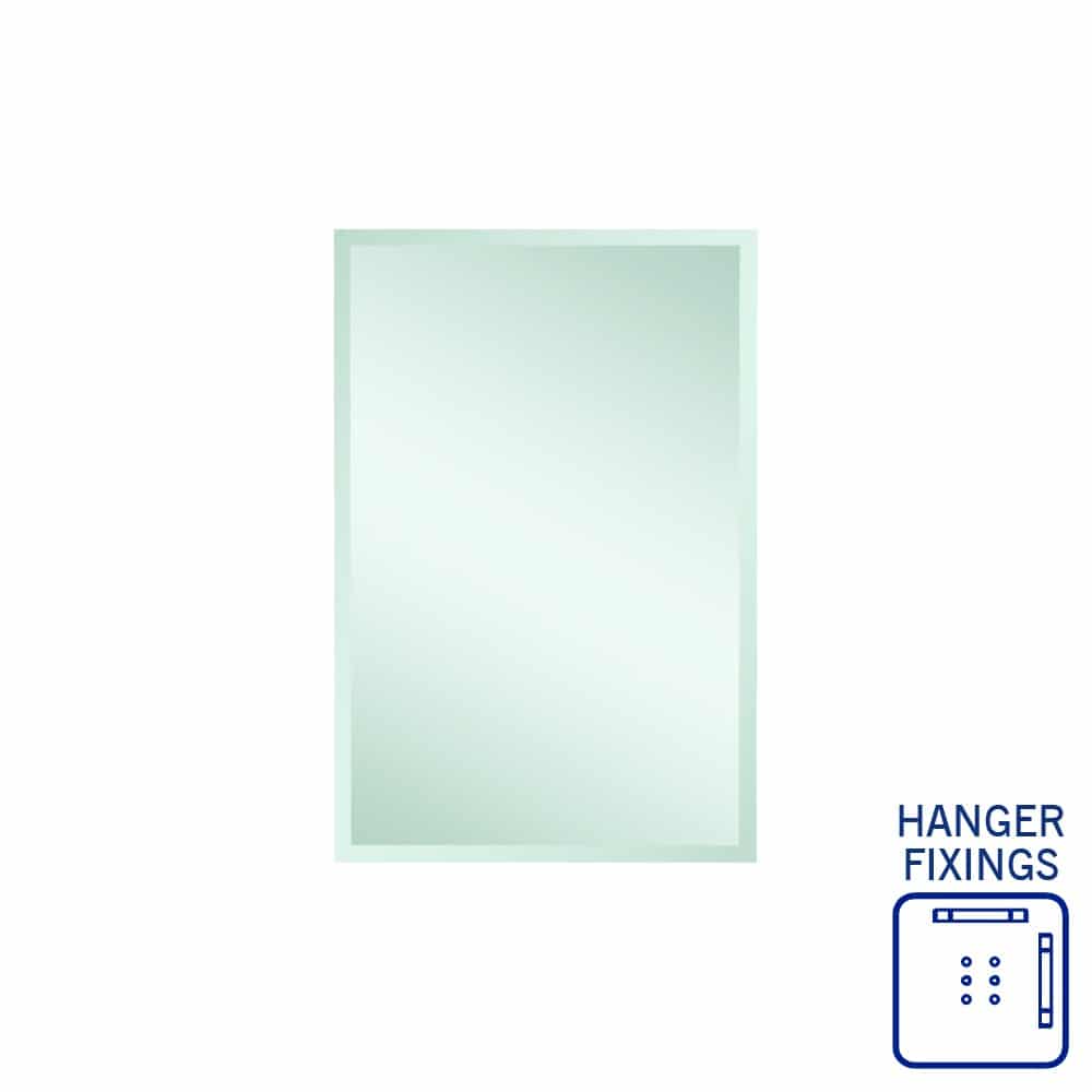 MS6090HN Rectangle 25mm Bevel Edge Mirror