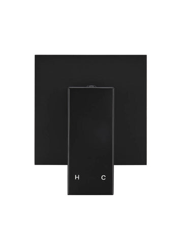 Meir Square Wall Mixer - Matte Black