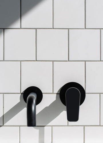 Round Wall Mixer Paddle Handle Trim Kit (in-Wall Body Not Included)