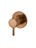 ROUND WALL MIXER SHORT PIN LEVER TRIM KIT (IN-WALL BODY NOT INCLUDED)