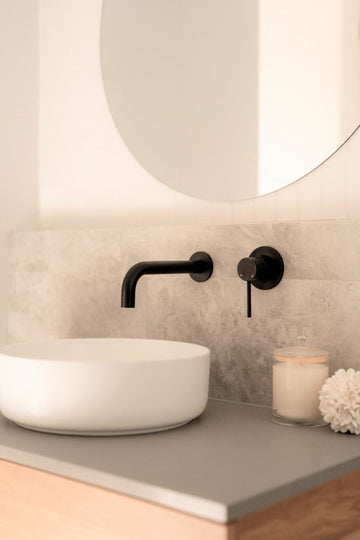 Round Wall Mixer Trim Kit (in-Wall Body Not Included)