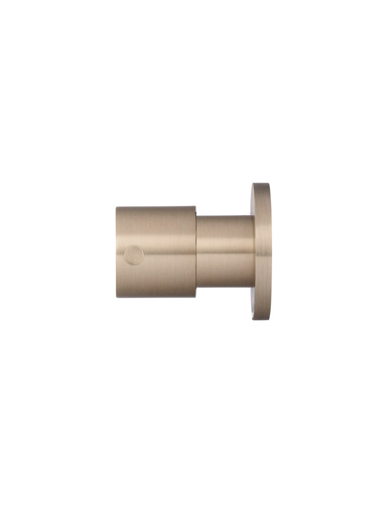 Round Quarter Turn Wall Top Assemblies - Champagne