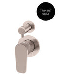 ROUND DIVERTER MIXER PADDLE HANDLE TRIM KIT (IN-WALL BODY NOT INCLUDED)