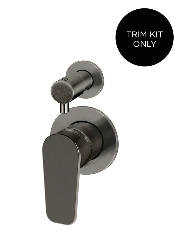 ROUND DIVERTER MIXER PINLESS HANDLE TRIM KIT (IN-WALL BODY NOT INCLUDED)