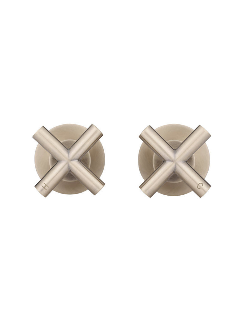 ROUND CROSS HANDLE JUMPER VALVE WALL TOP ASSEMBLIES