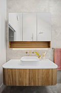 Meir Circular Wall Taps - Wall Basin Mixer