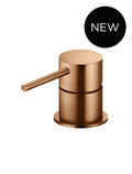 Meir Round Deck Mounted Mixer - PVD Lustre Bronze