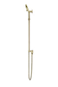 ROUND THREE FUNCTION HAND SHOWER ON RAIL COLUMN