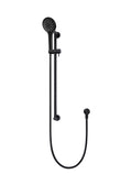 ROUND THREE FUNCTION HAND SHOWER ON RAIL COLUMN