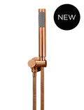 ROUND SHOWER ON SWIVEL BRACKET