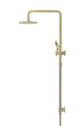 ROUND COMBINATION SHOWER RAIL, 200MM ROSE, THREE-FUNCTION HAND SHOWER PVD TIGER BRONZE