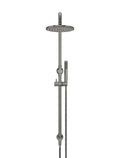 ROUND COMBINATION SHOWER RAIL, 200MM ROSE, SINGLE FUNCTION HAND SHOWER
