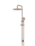 ROUND COMBINATION SHOWER RAIL 300MM ROSE, THREE FUNCTION HAND SHOWER
