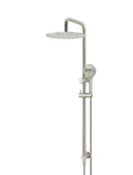 ROUND COMBINATION SHOWER RAIL 300MM ROSE, THREE FUNCTION HAND SHOWER