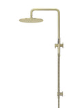 ROUND COMBINATION SHOWER RAIL, 300MM ROSE, SINGLE FUNCTION HAND SHOWER