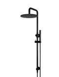 ROUND COMBINATION SHOWER RAIL, 300MM ROSE, SINGLE FUNCTION HAND SHOWER
