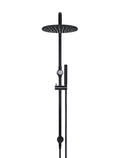 ROUND COMBINATION SHOWER RAIL, 300MM ROSE, SINGLE FUNCTION HAND SHOWER