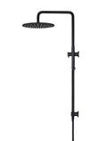 ROUND COMBINATION SHOWER RAIL, 300MM ROSE, SINGLE FUNCTION HAND SHOWER