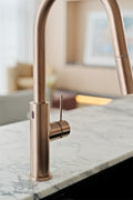 MECCA SMART SENSOR PULL OUT KITCHEN MIXER BRUSHED BRONZE