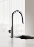 MECCA SMART SENSOR PULL OUT KITCHEN MIXER GUN METAL