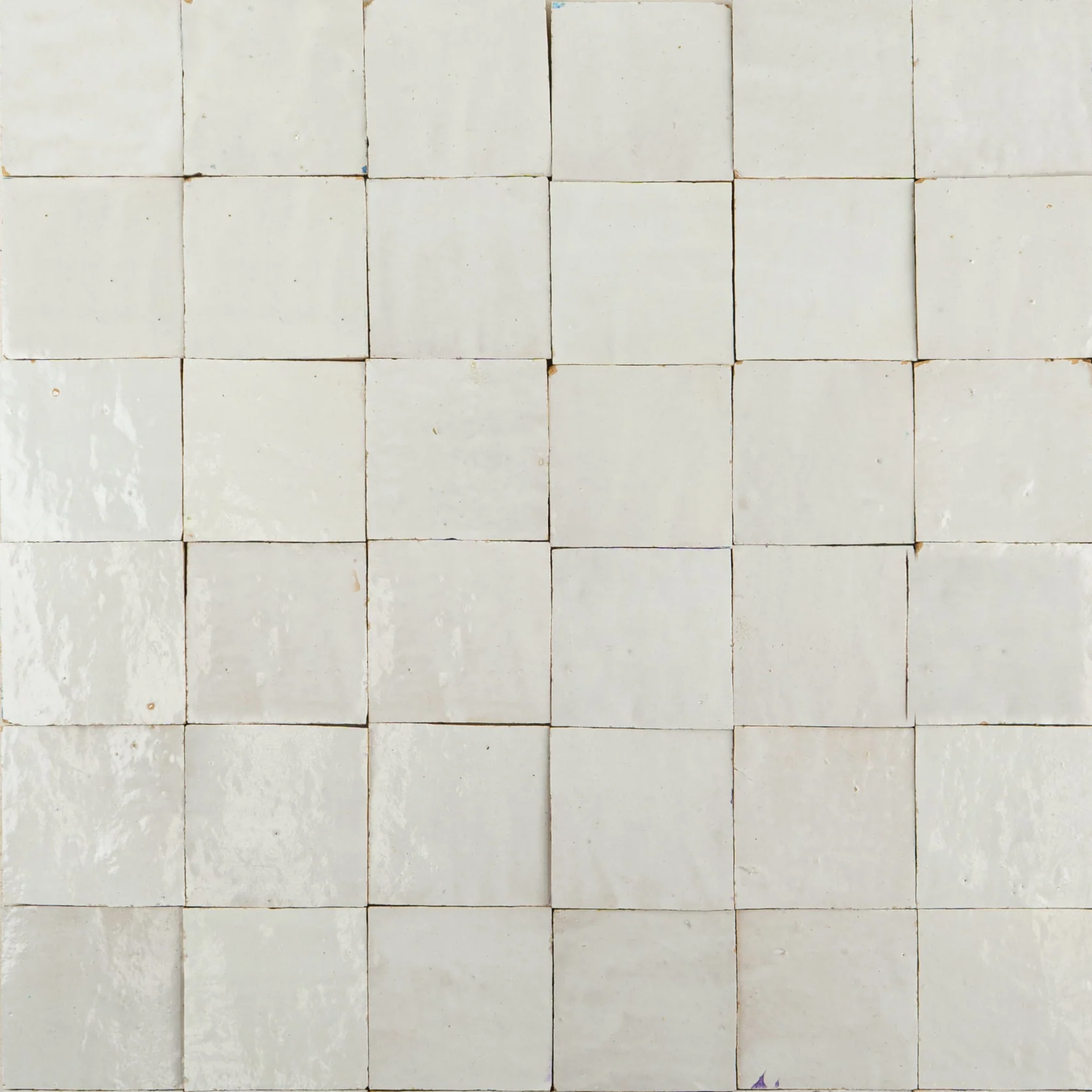 Medina White Bianca Casa Moroccan Zellige Square Tile