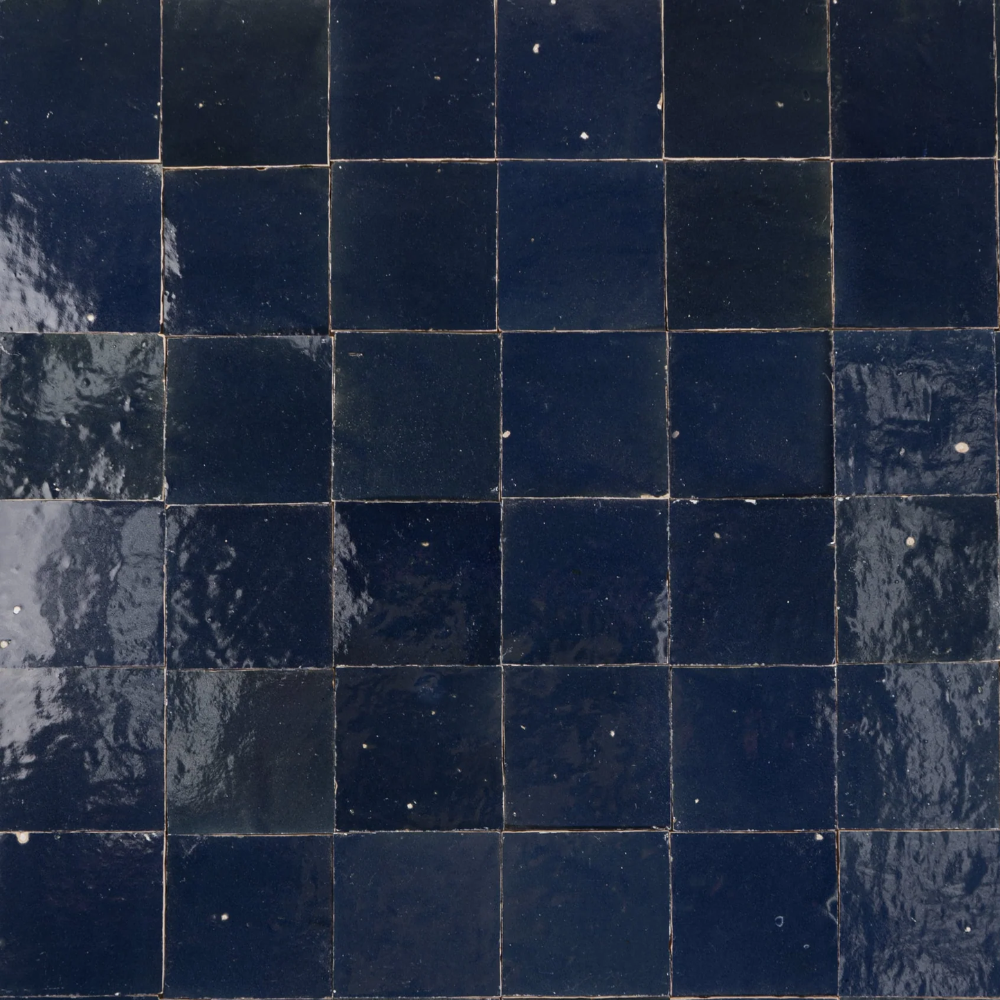 Medina Midnight Blue Moroccan Zellige Square Tile