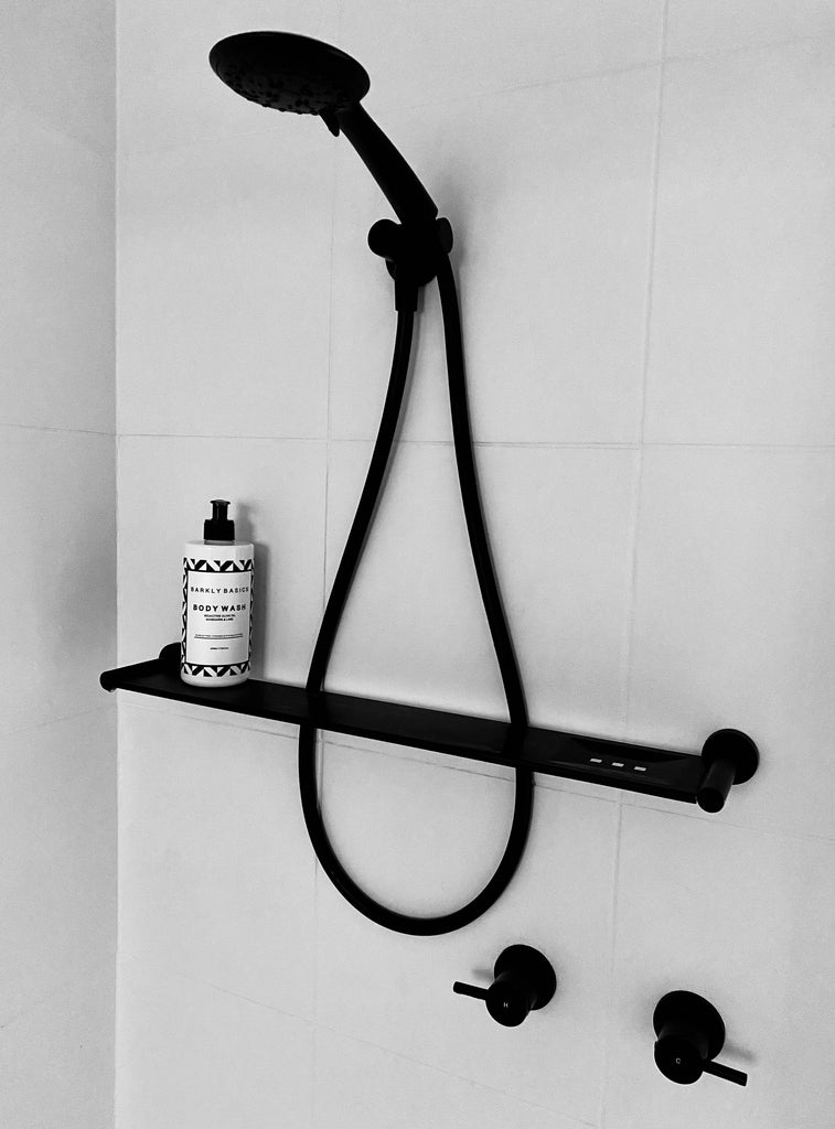 ROUND BATHROOM SHELF