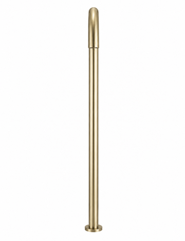 Meir Round Freestanding Bath Spout - Champagne