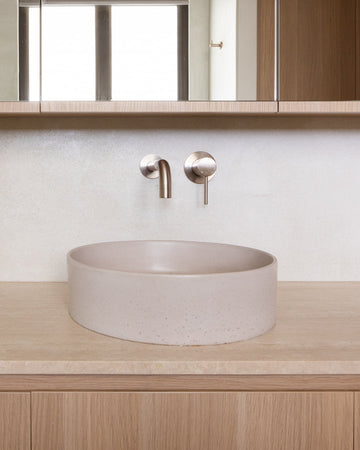 Round Wall Mixer Trim Kit (in-Wall Body Not Included)