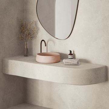 Cylinder - Funl Basin (Blush Pink)