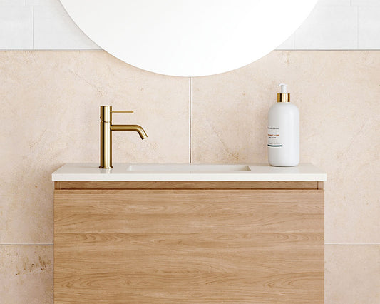 Timberline Mini Rectangle Undermount Basin White Gloss