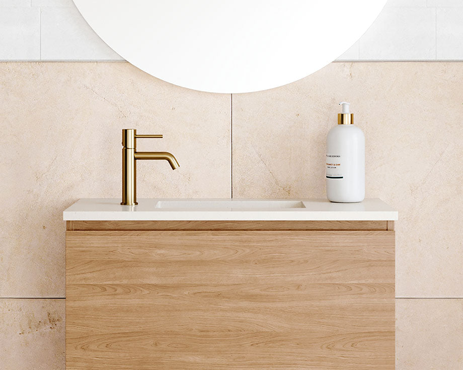 Timberline Mini Rectangle Undermount Basin White Gloss