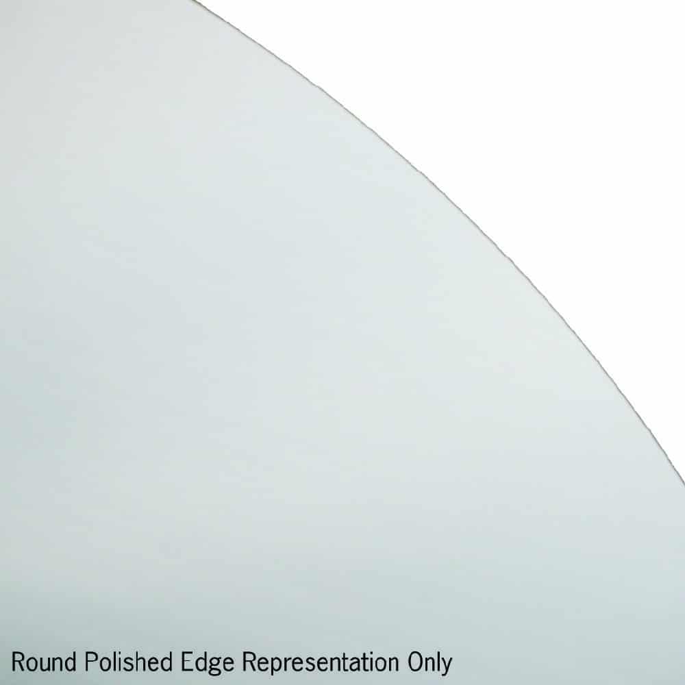 RR7070GTD Round Polished Edge Mirror with Demister