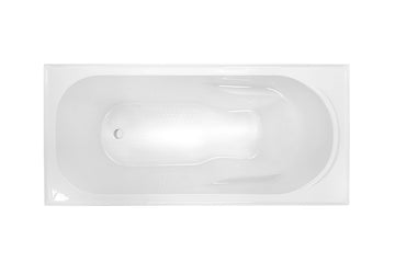 Modena 1210/1515/1635/1785 Inset Bath — White Baths, Acrylic Baths, Built In Baths, Rectangular Baths