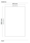 Molli Freestanding Basin (Rust)